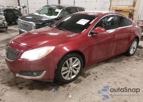2014 Buick Regal Turbo from USA, damaged, VIN 2G4GK5EX2E9191635